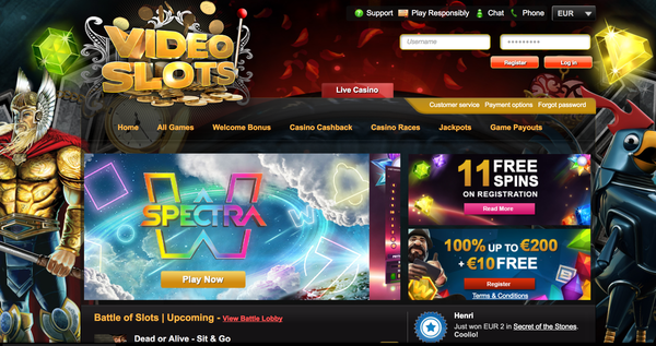 VideoSlots Casino Review