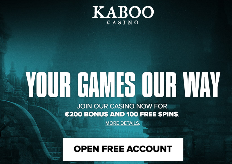 Kaboo Casino Free Spins