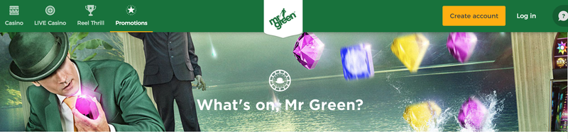 Mr Green Free Spins