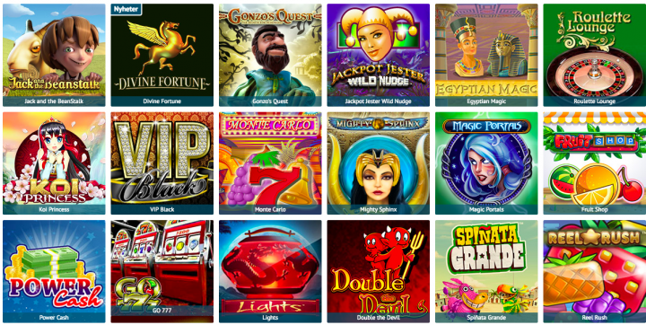 PrimeSlots casino games selection