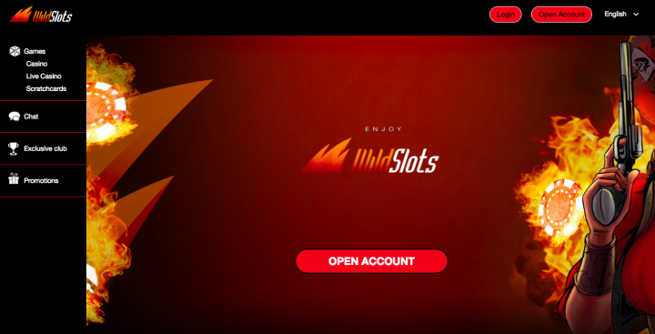 WildSlots Website Overview