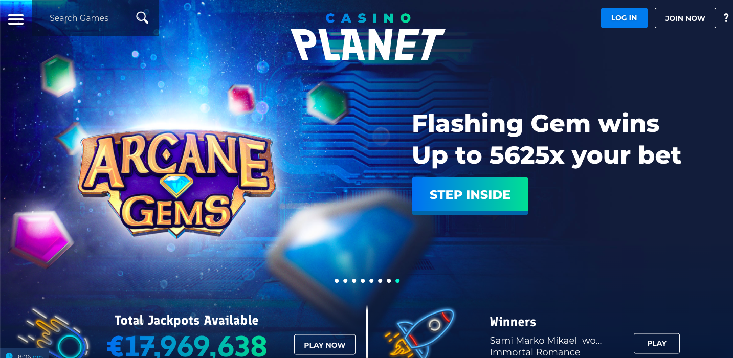 Casino Planet Review