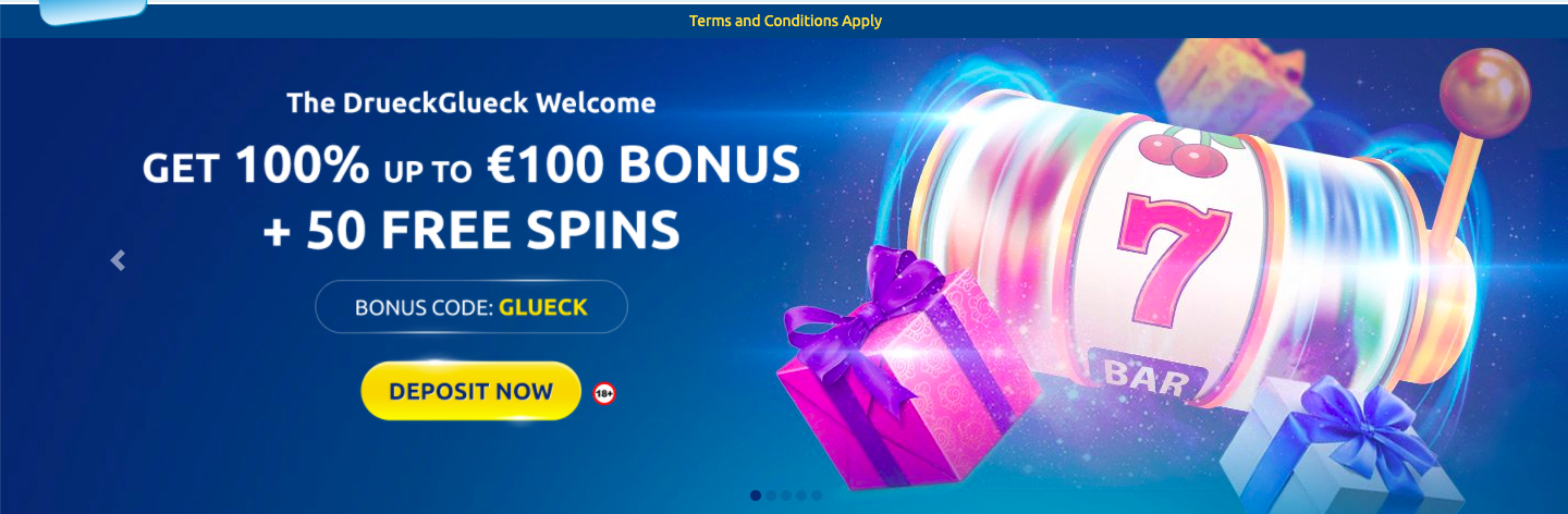 DrueckGlueck casino bonus