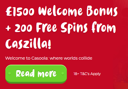 casoola free spins bonus